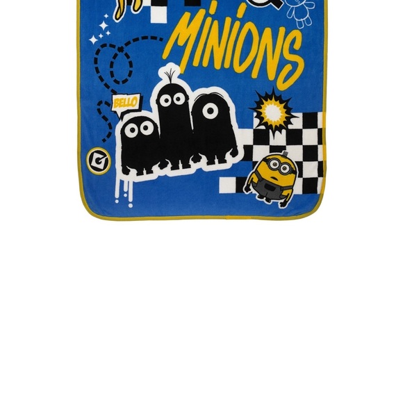 Minions plush throw 46x60 - Picture 2 of 3